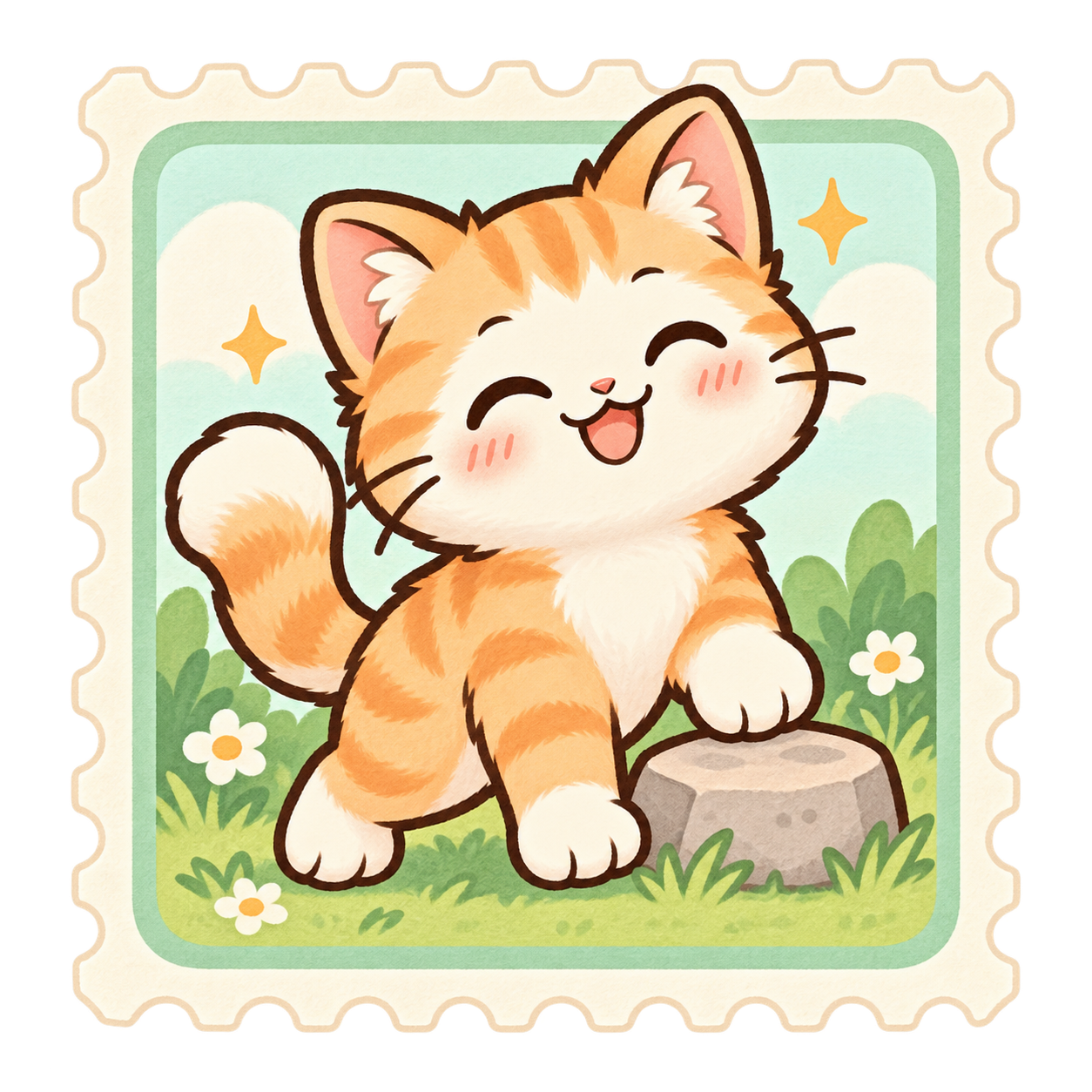 First Step achievement sticker