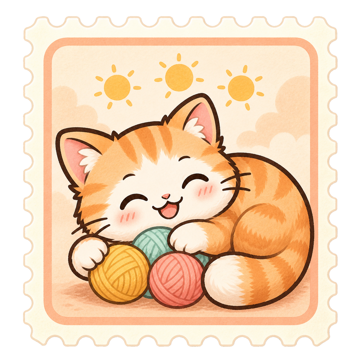 Three Day Purr sticker